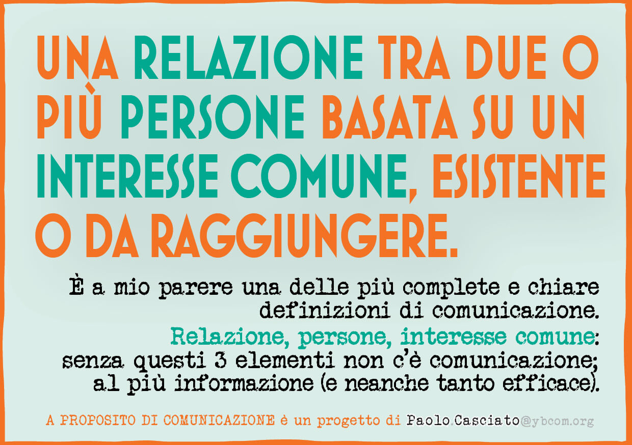 A proposito di comunicazione apropositodicomunicazioone #apropositodicomunicazioone